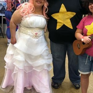 Rose Quartz Cosplay Dress plus size 3X - 4X